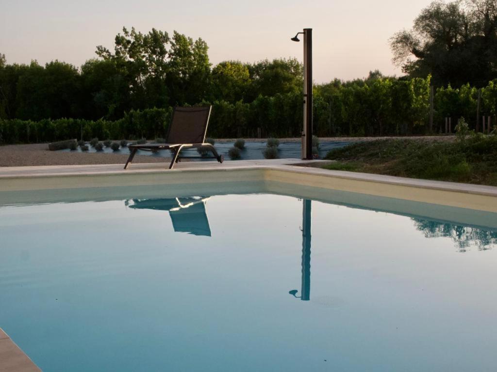 Saint-Sulpice-de-Faleyrens Gite Avec Piscine, Chateau De Lescours, St-Emilion מראה חיצוני תמונה