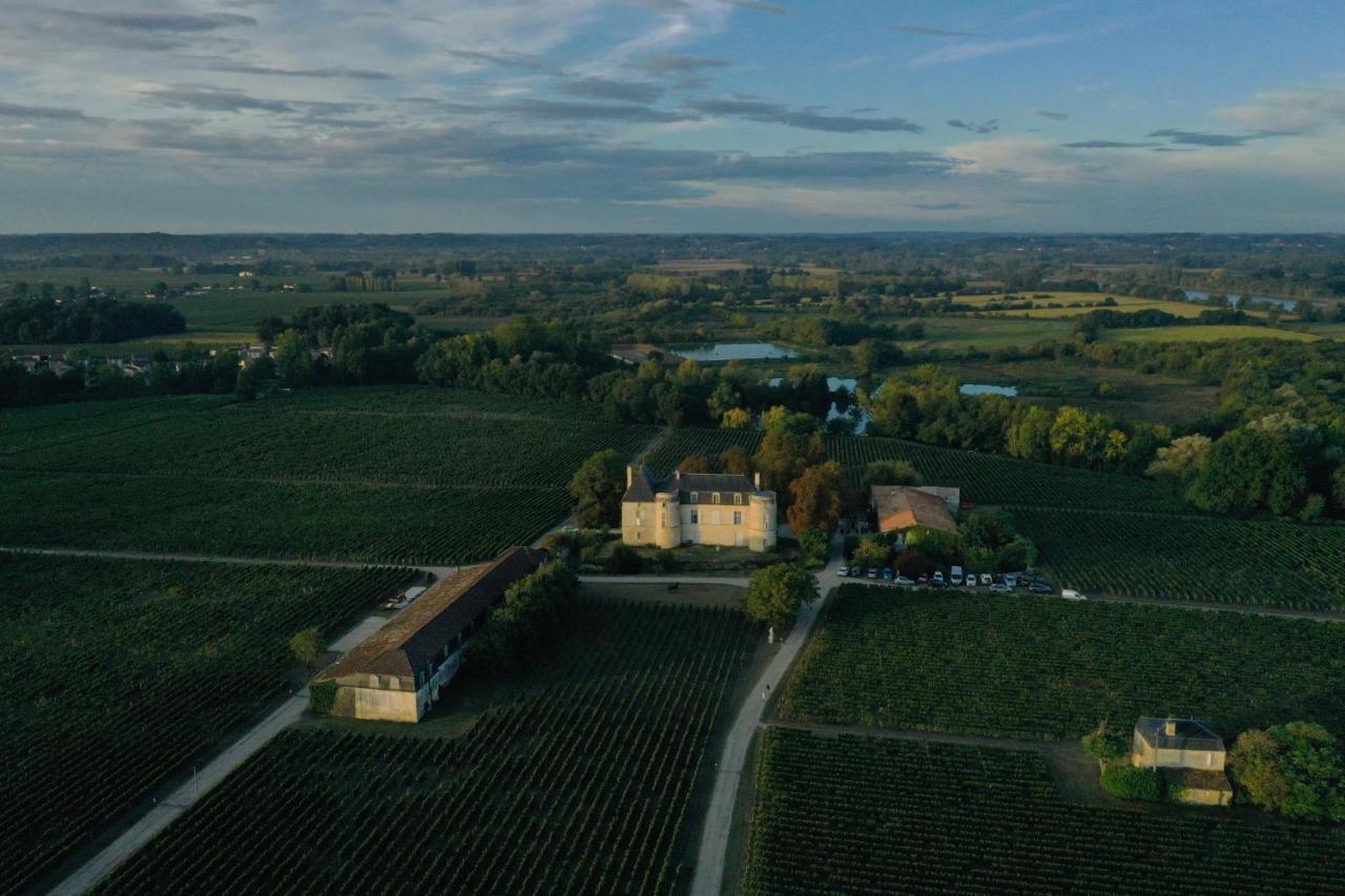 Saint-Sulpice-de-Faleyrens Gite Avec Piscine, Chateau De Lescours, St-Emilion מראה חיצוני תמונה